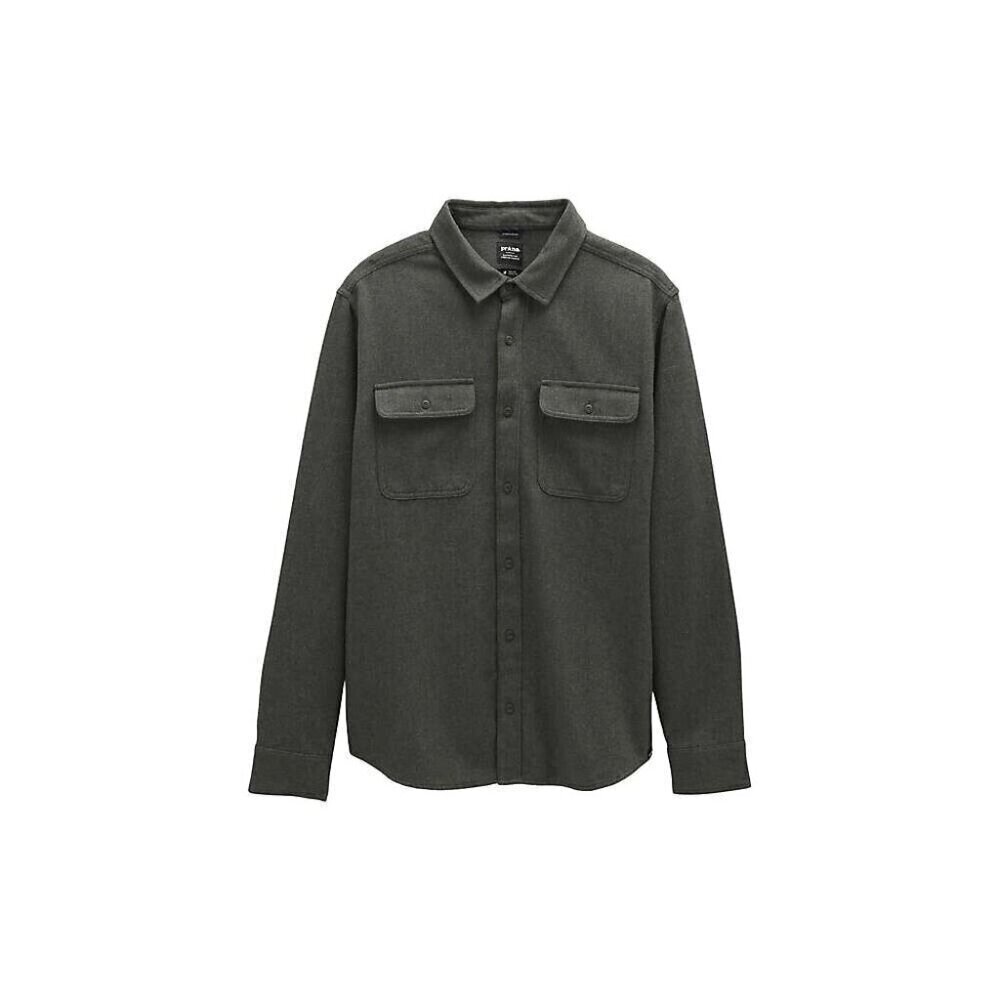 Prana Westbrook Flannel Shirt Slim Fit (Evergreen) size XXL